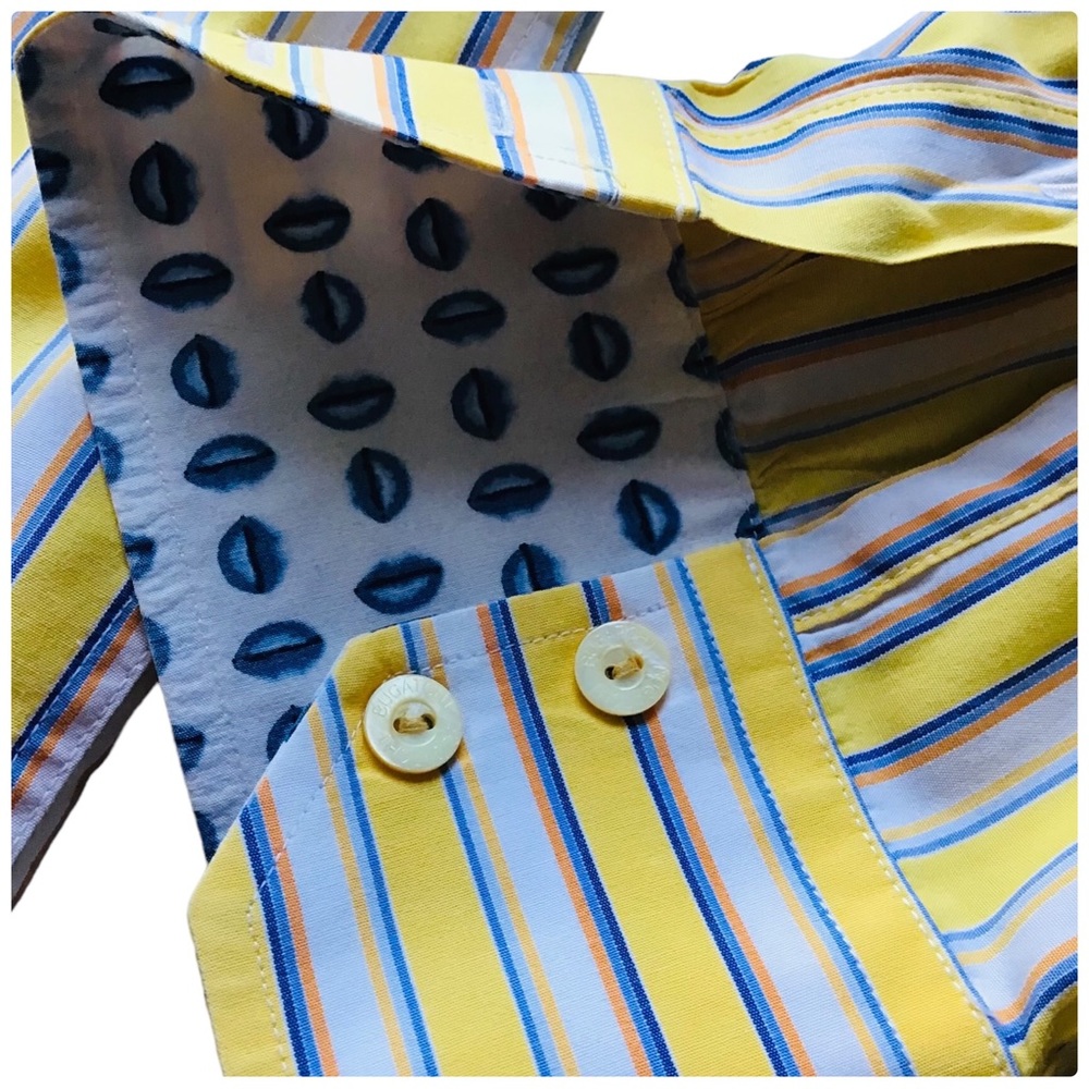 Bugatchi Uomo Designer Button Up Long Sleeve Mens… - image 6